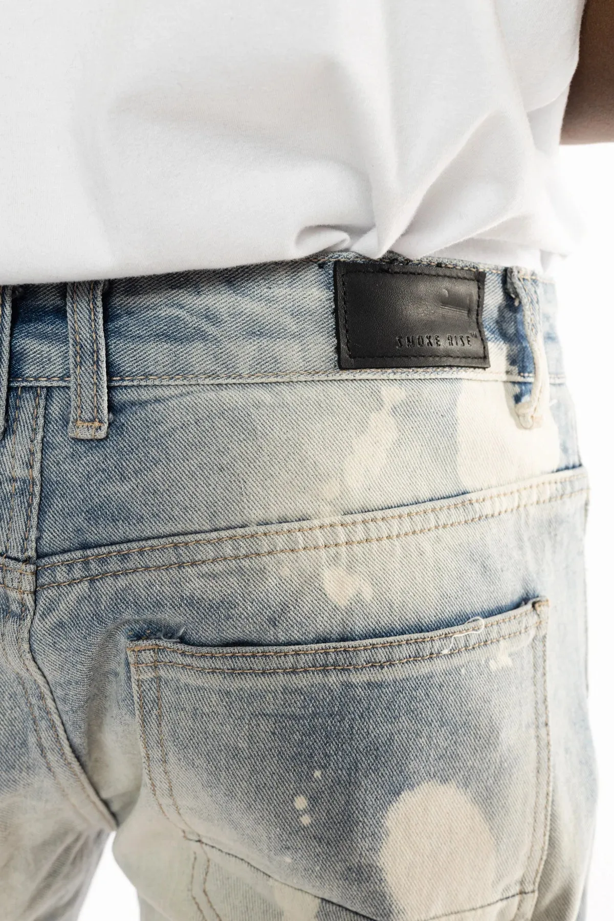 Men's Smoke Rise Basic Denim Shorts Cardiff Blue