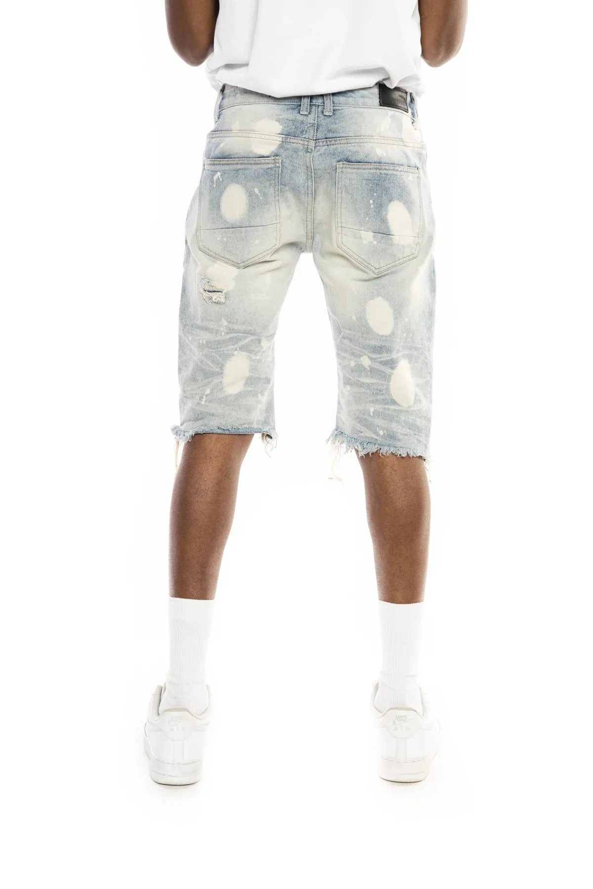Men's Smoke Rise Basic Denim Shorts Cardiff Blue