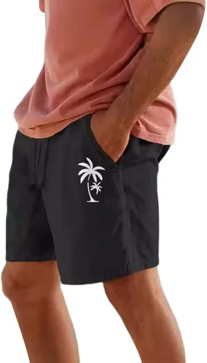 Mens Summer Cotton Linen Shorts Fashion Slim Five Minute Pants Beach Shorts Men'S Cotton Mens Summer Cotton Linen