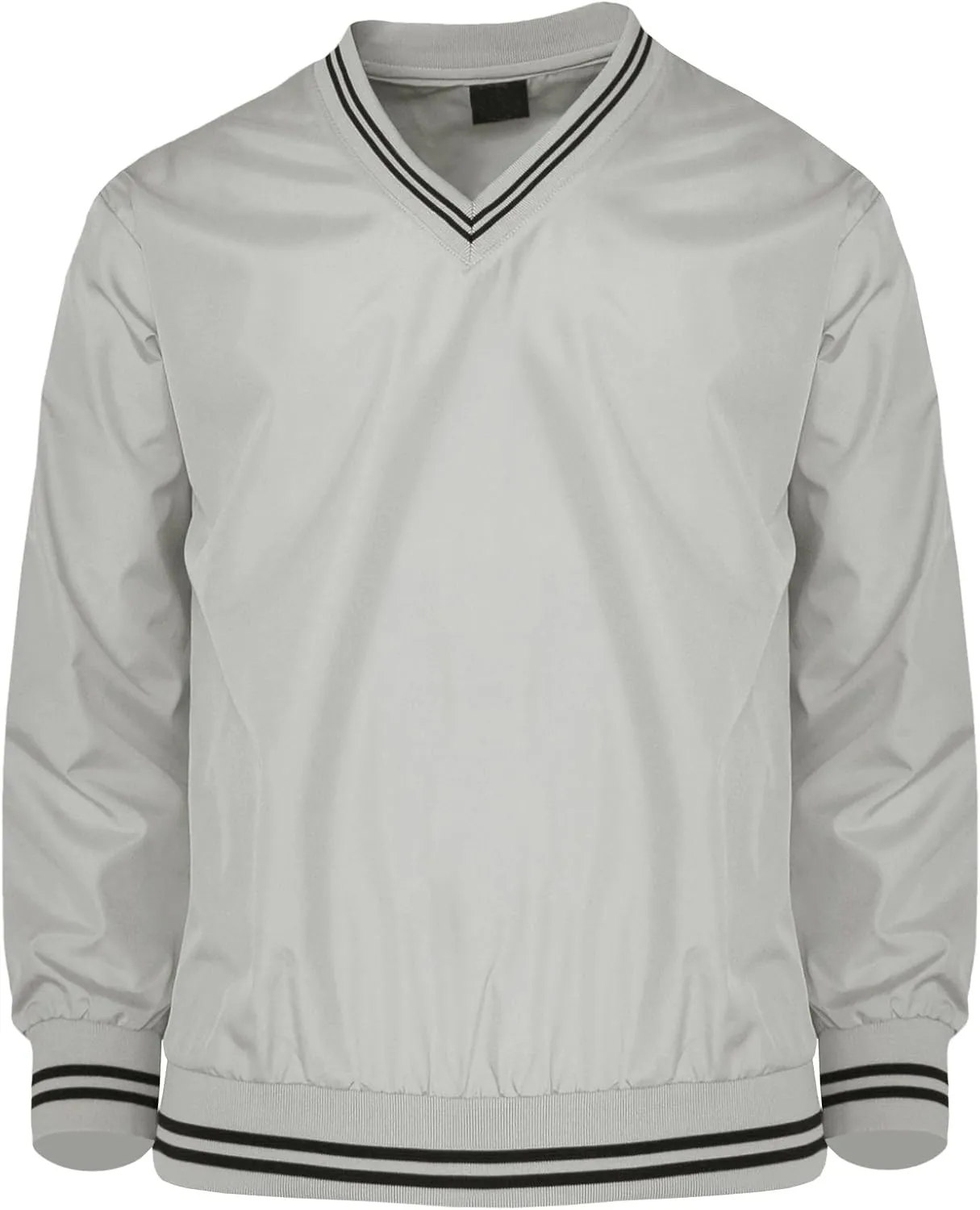 Men's V Neck Golf Wind Shirt Athletic Windbreaker V Neck Shirt