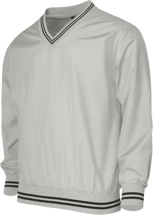 Men's V Neck Golf Wind Shirt Athletic Windbreaker V Neck Shirt