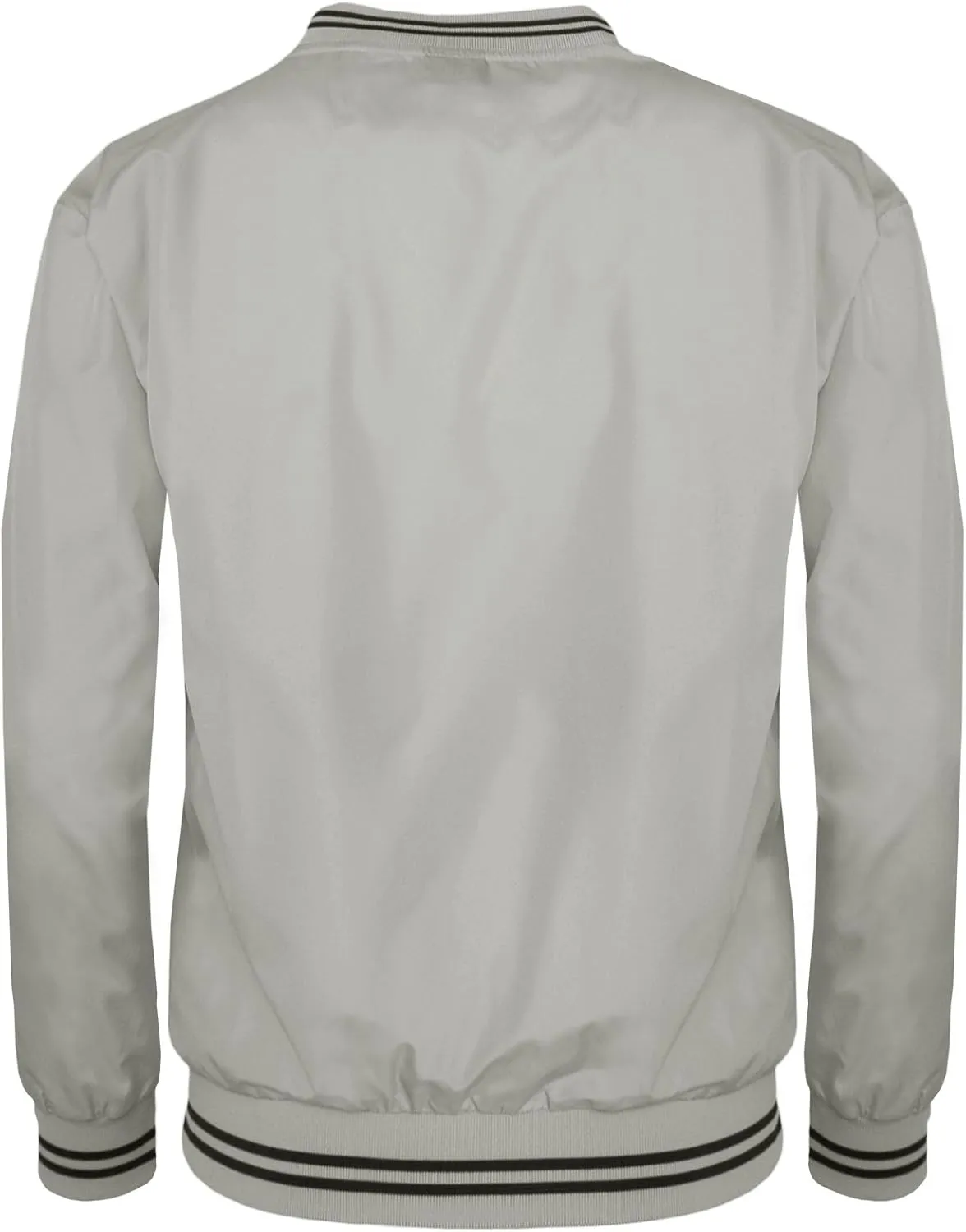 Men's V Neck Golf Wind Shirt Athletic Windbreaker V Neck Shirt