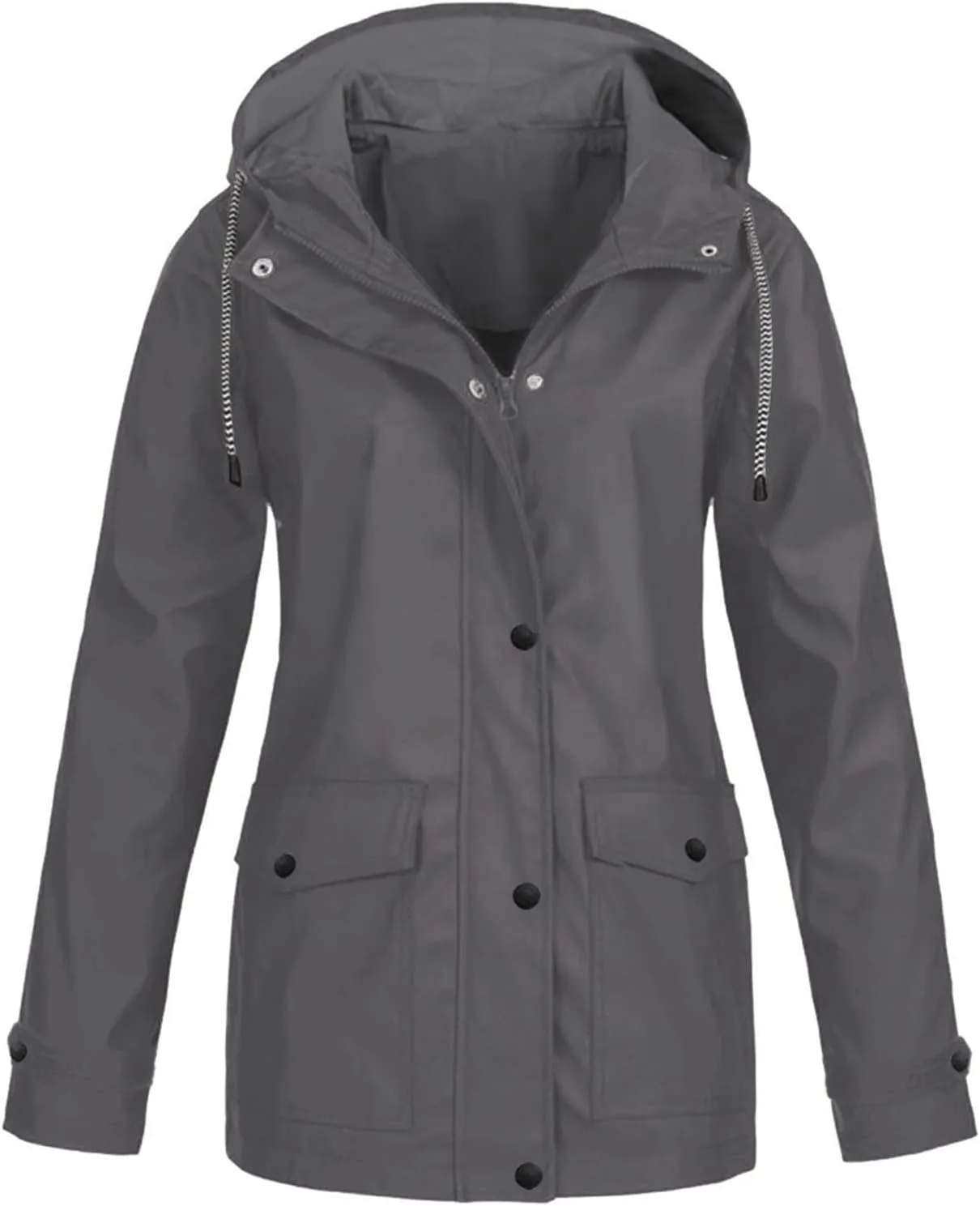 Mens Winter Coat Jacket Autumn&Winter Long Men's Solid Collar Sleeve Turn-down Top Men's Coats & Leather Trench Coat