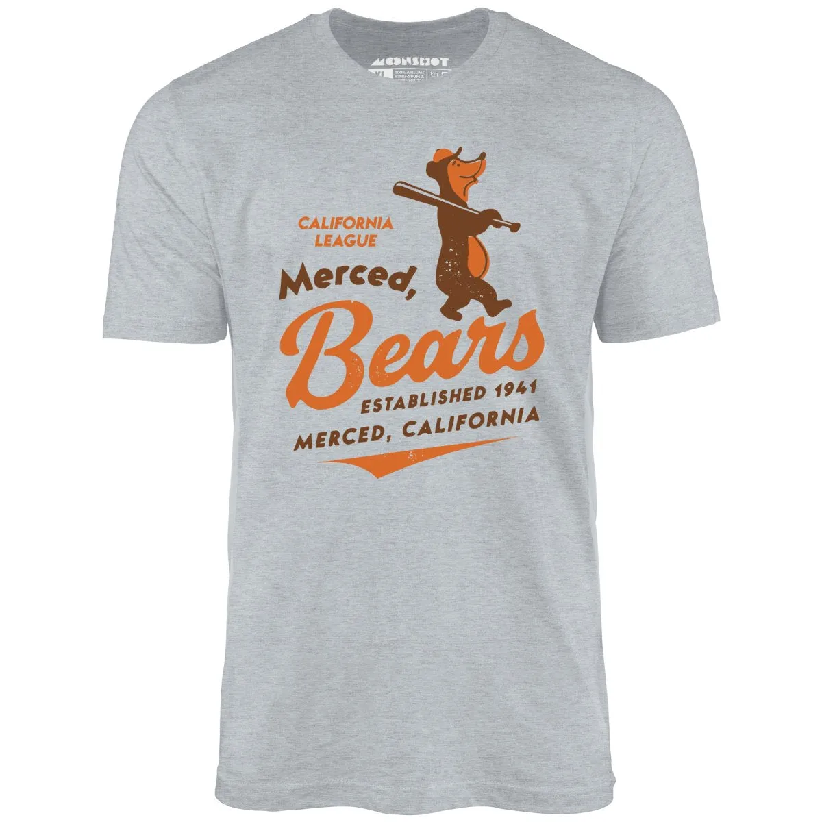 Merced Bears - California - Vintage Defunct Baseball Teams - Unisex T-Shirt
