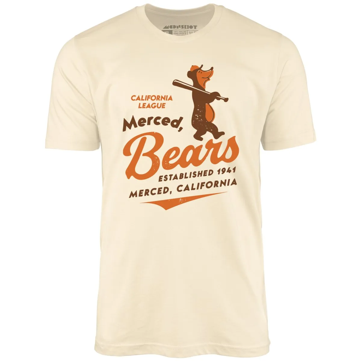 Merced Bears - California - Vintage Defunct Baseball Teams - Unisex T-Shirt