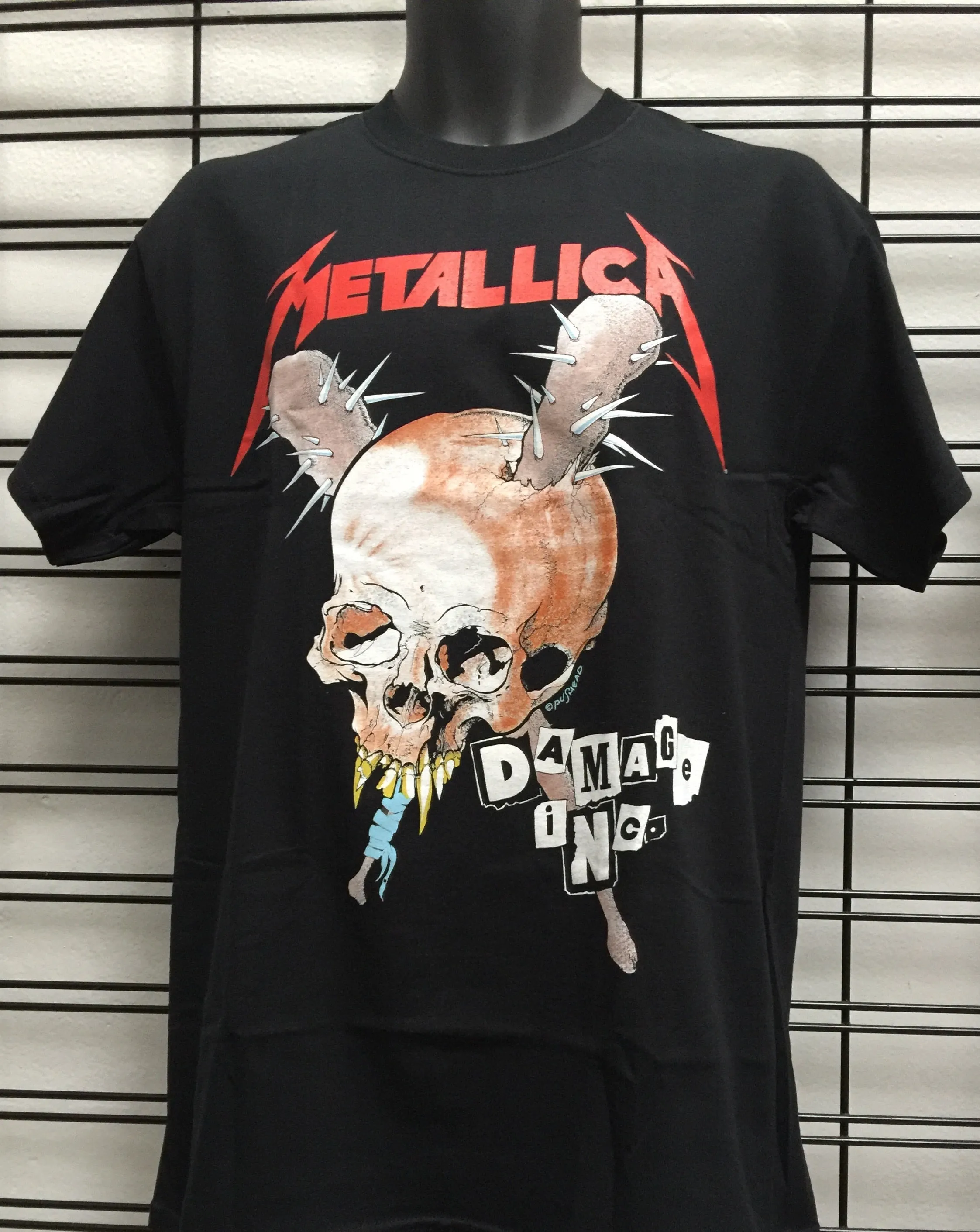 Metallica Damage Inc  Unisex Tee T-Shirt