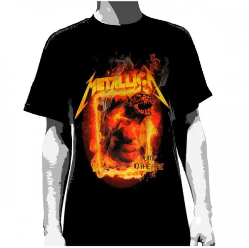 Metallica Fire Frame Unisex Tee T-Shirt