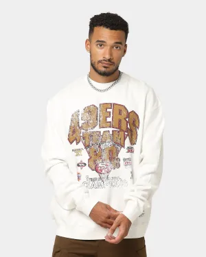 Mitchell & Ness San Francisco 49ers Vintage Super Bowl Crewneck Vintage White