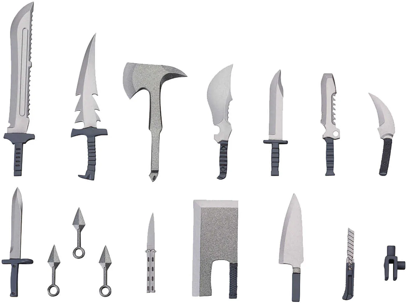 Model Support Goods Weapon Unit 34 Knife Set