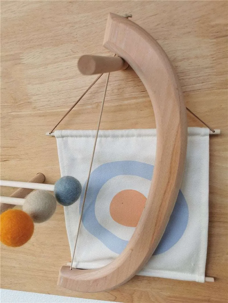 Montessori Outdoor Wooden Archery and Bowling Set