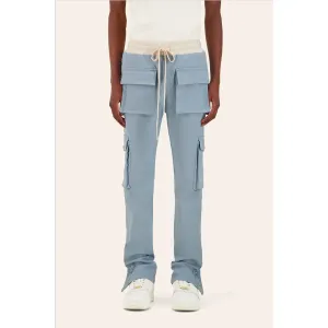 Mouty Light Blue Cargo Pants