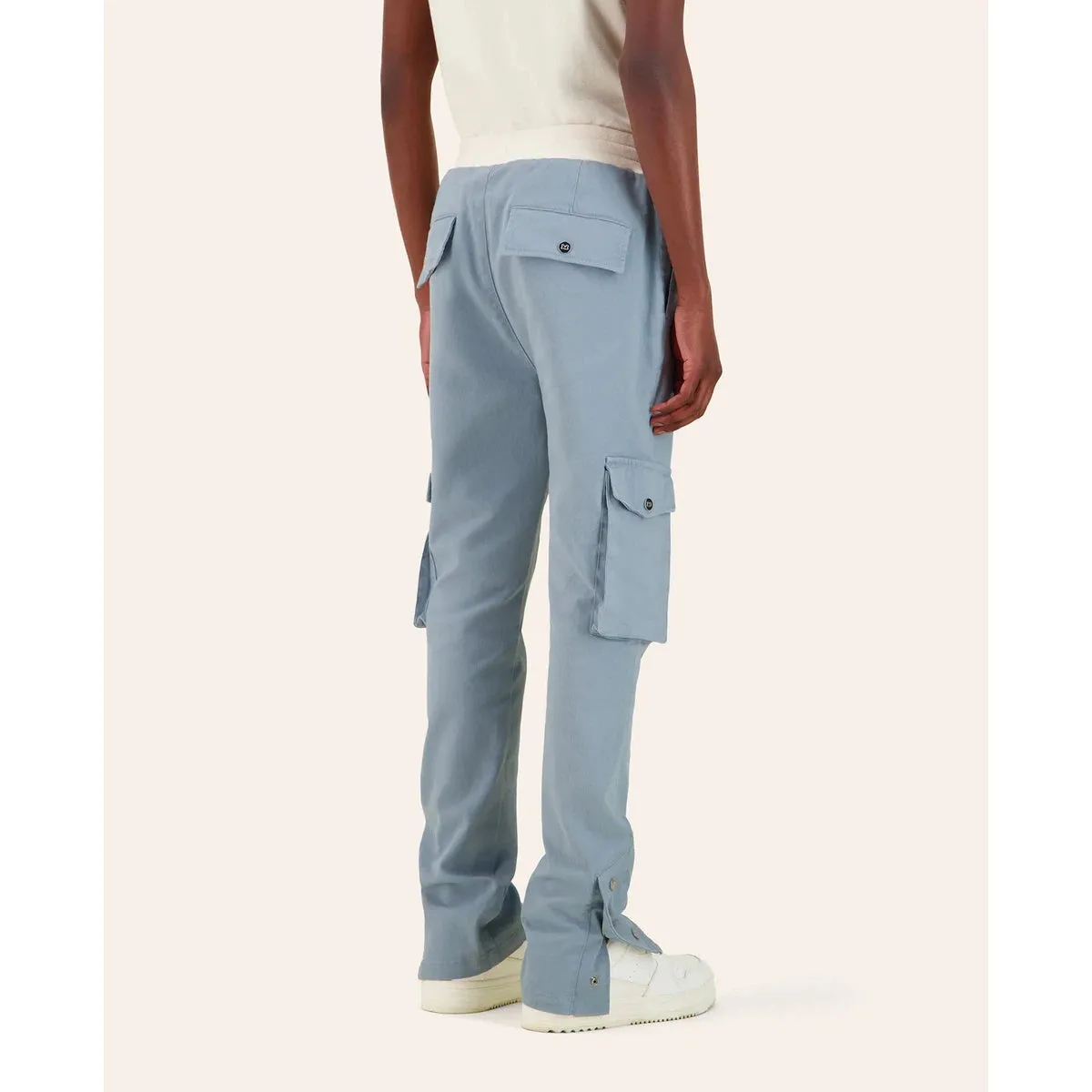 Mouty Light Blue Cargo Pants