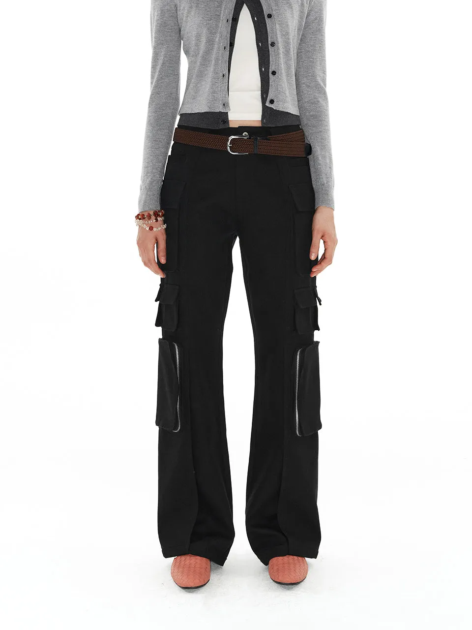 Multi-pocket cargo pants