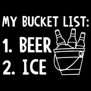 My Bucket List Beer Ice
