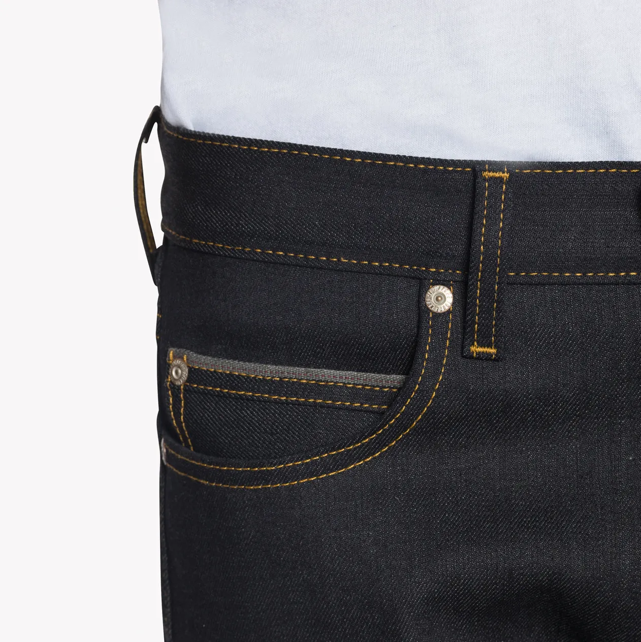 Naked & Famous Deep Indigo Stretch Selvedge - Super Guy