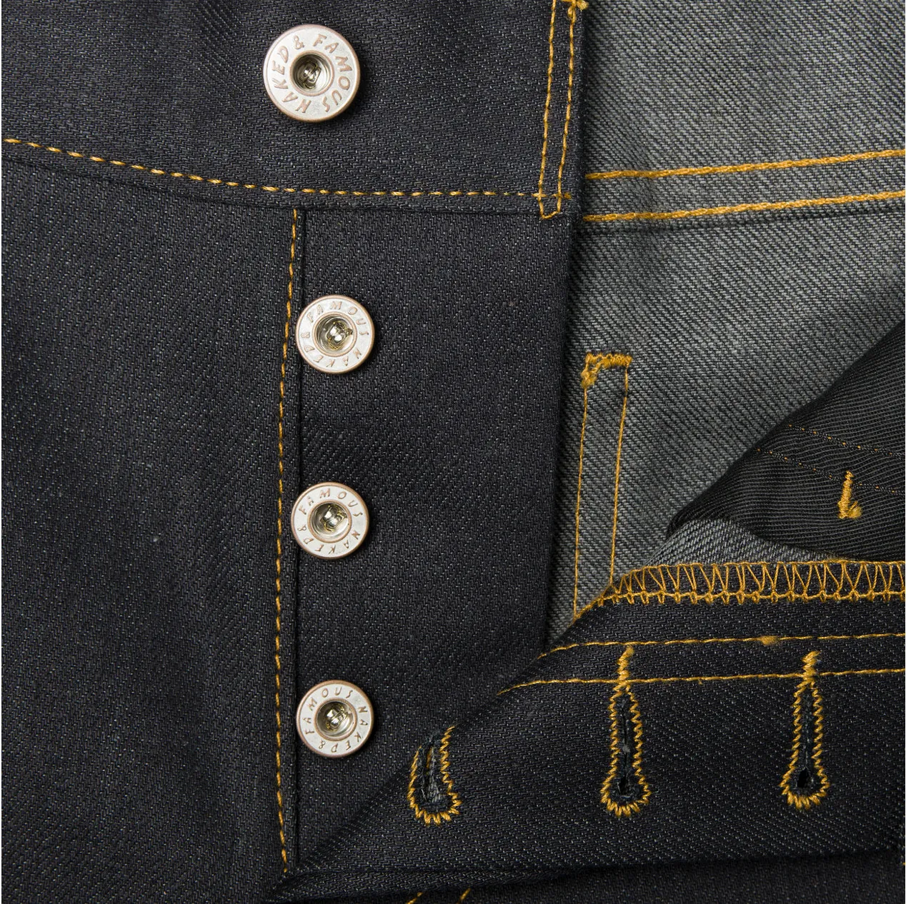 Naked & Famous Deep Indigo Stretch Selvedge - Super Guy