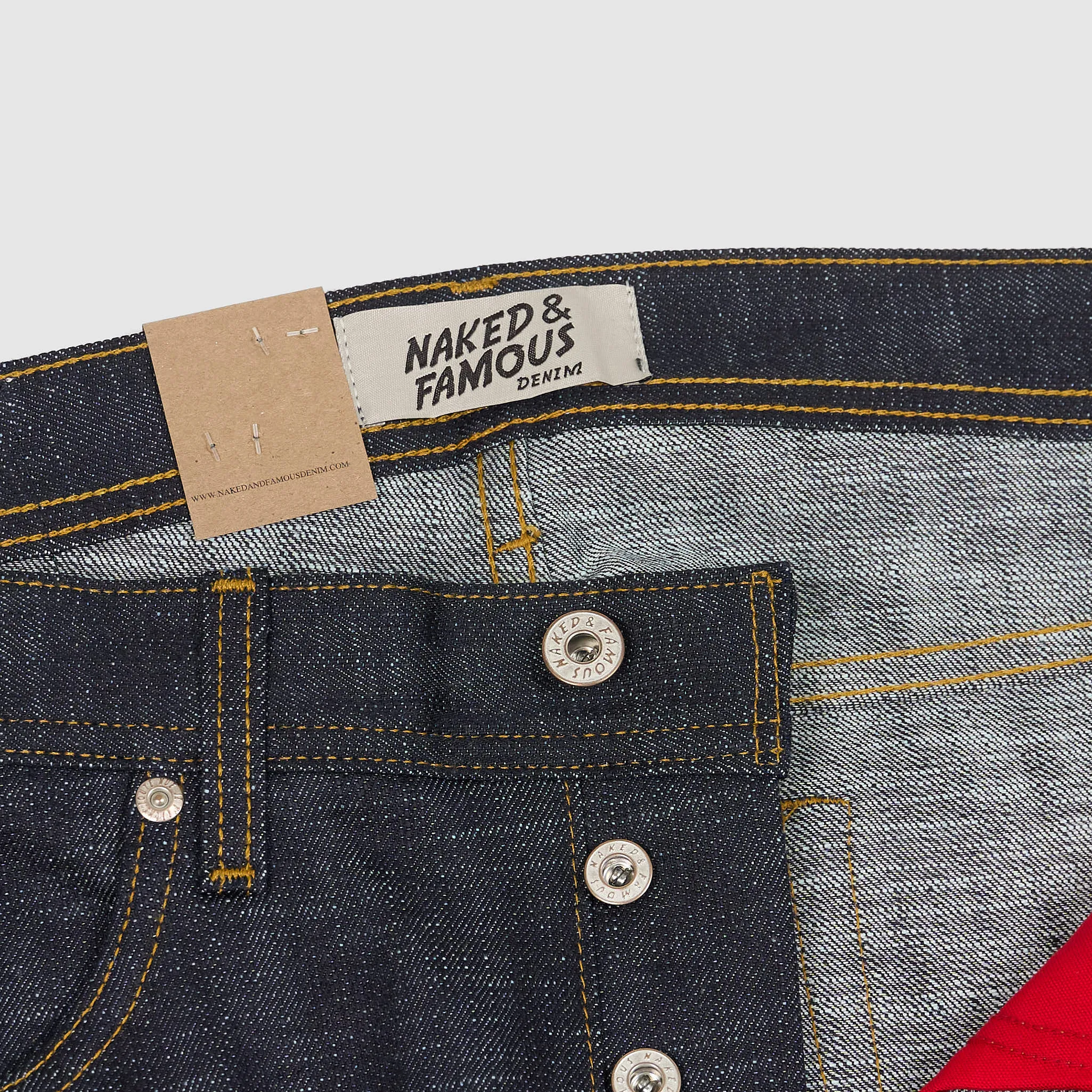 Naked & Famous Limited Edition Year Of The Dragon Weird Guy Jeans