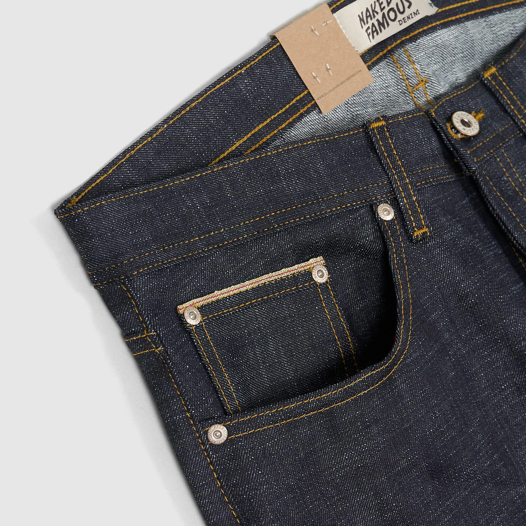 Naked & Famous Limited Edition Year Of The Dragon Weird Guy Jeans