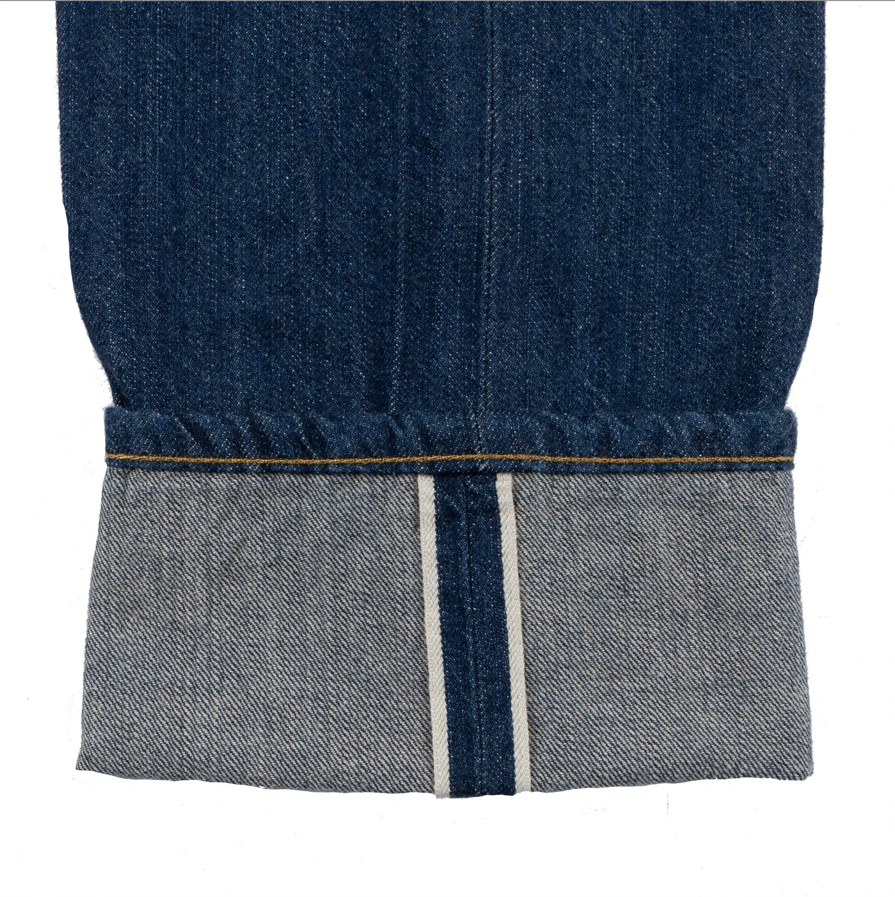 Naked & Famous Straight Leg Overall - New Frontier Selvedge Denim - Indigo