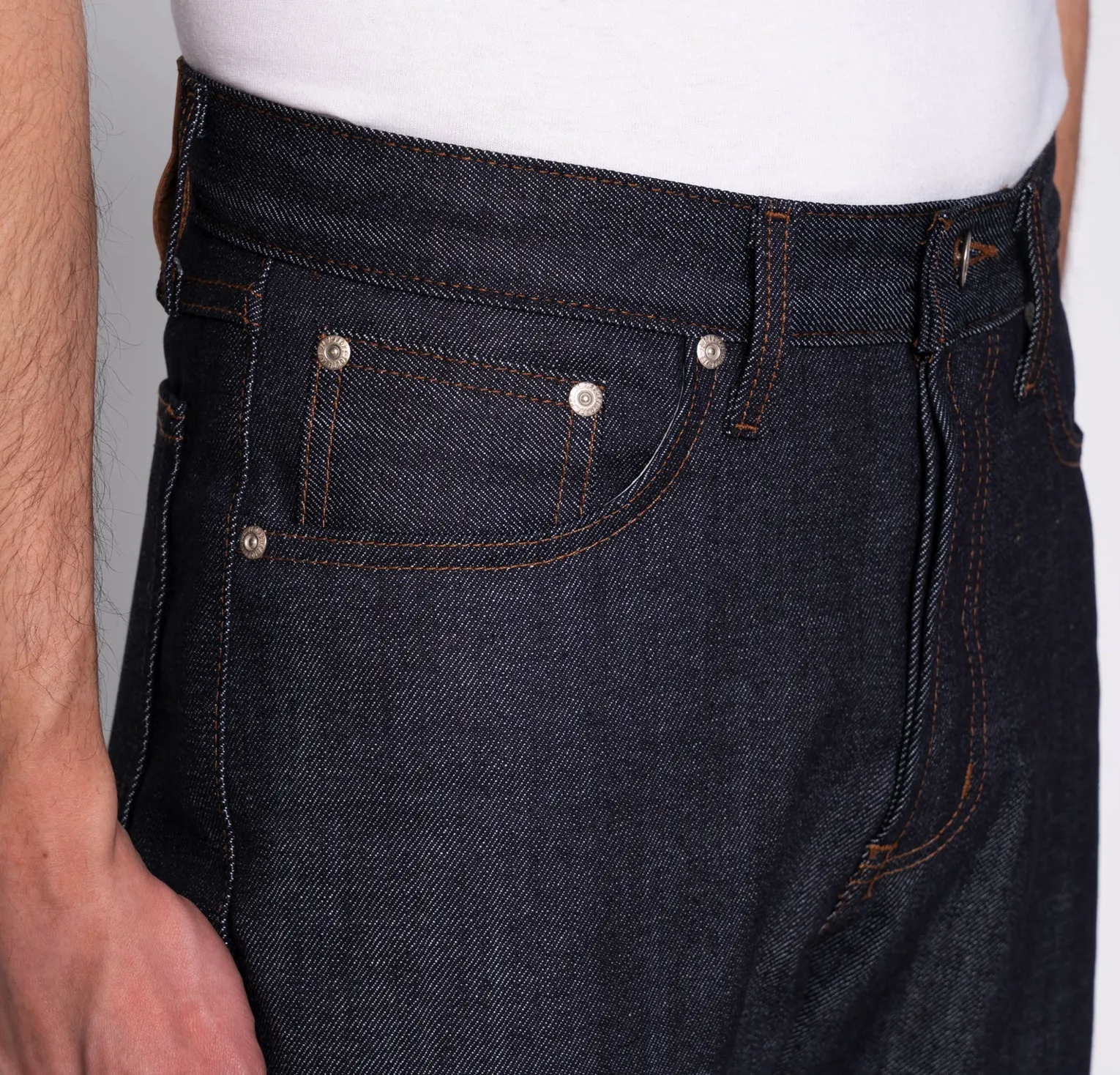 Naked & Famous Stretch Selvedge - True Guy - Indigo - ExCl