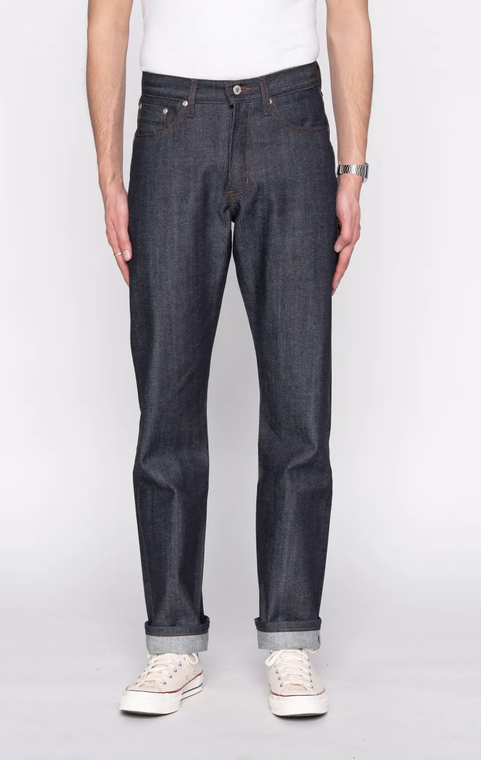 Naked & Famous Stretch Selvedge - True Guy - Indigo - ExCl
