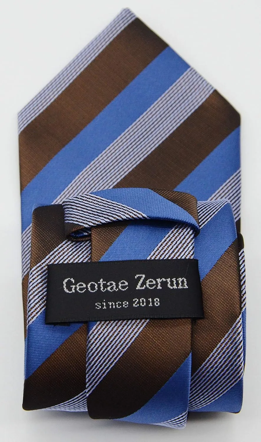 New Classic Men's Striped Silk Tie Necktie