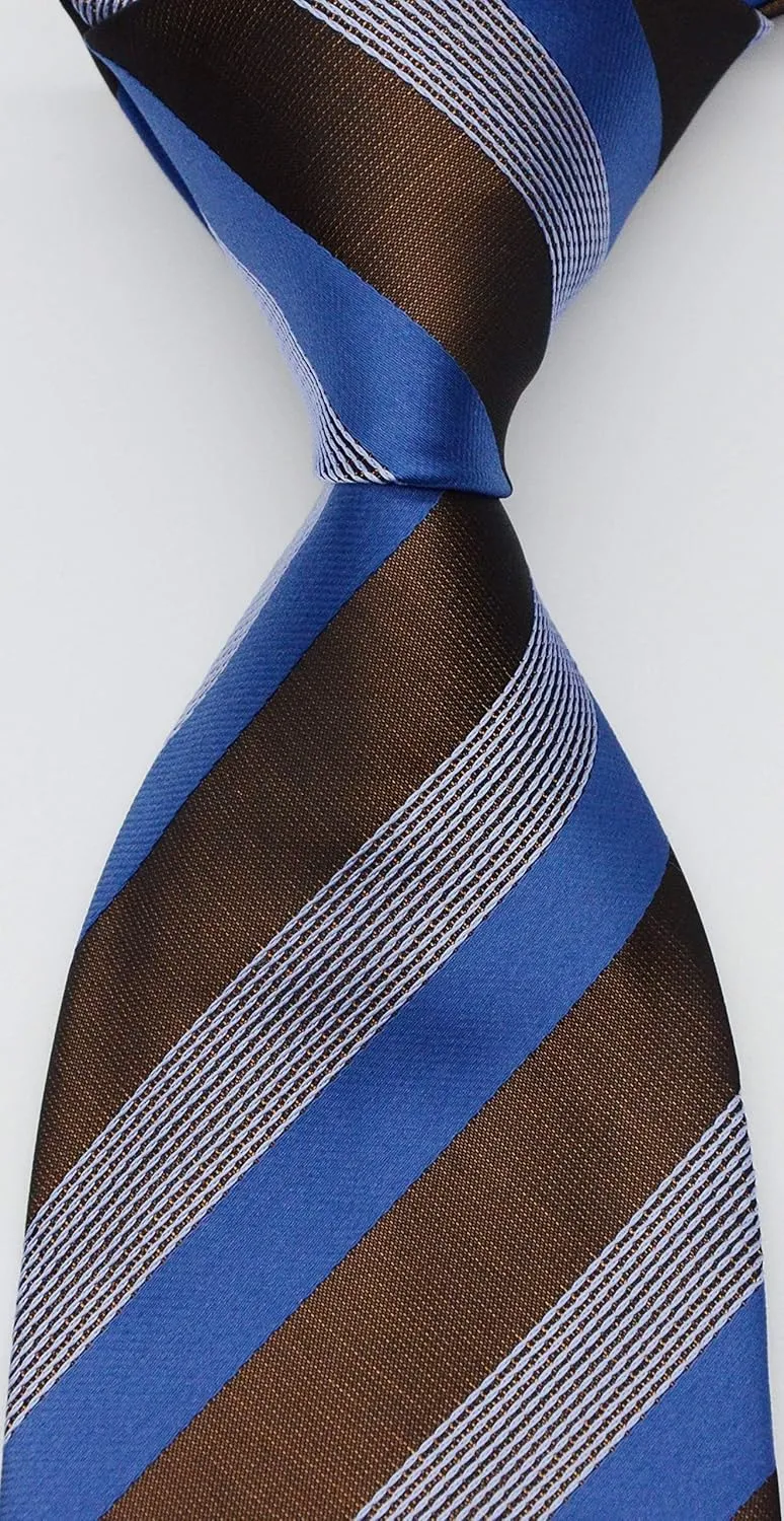 New Classic Men's Striped Silk Tie Necktie