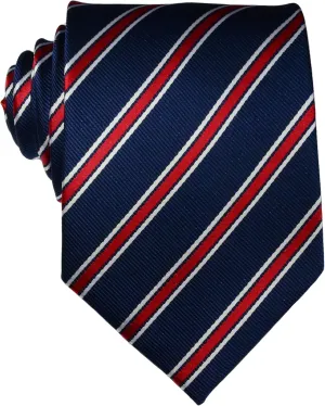 New Classic Men's Striped Silk Tie Necktie