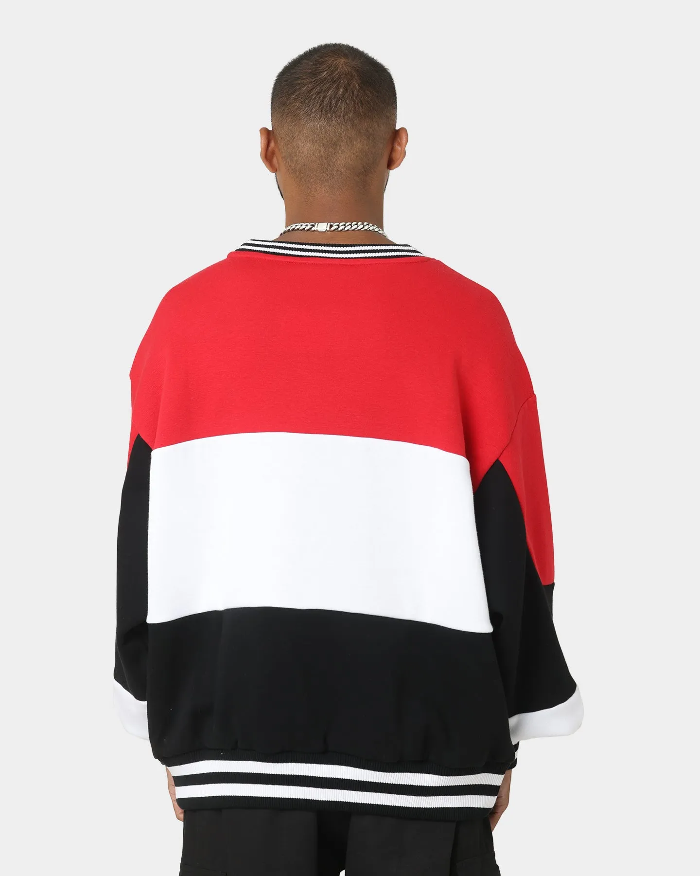New Era Chicago Bulls Crewneck Black/White/Red