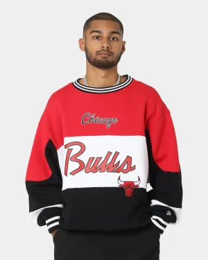 New Era Chicago Bulls Crewneck Black/White/Red