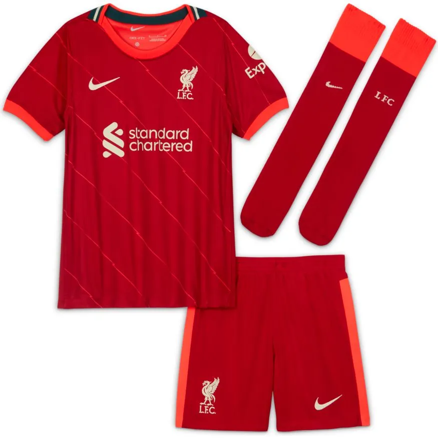 Nike 2021-22 Liverpool Little Kids' Soccer Kit