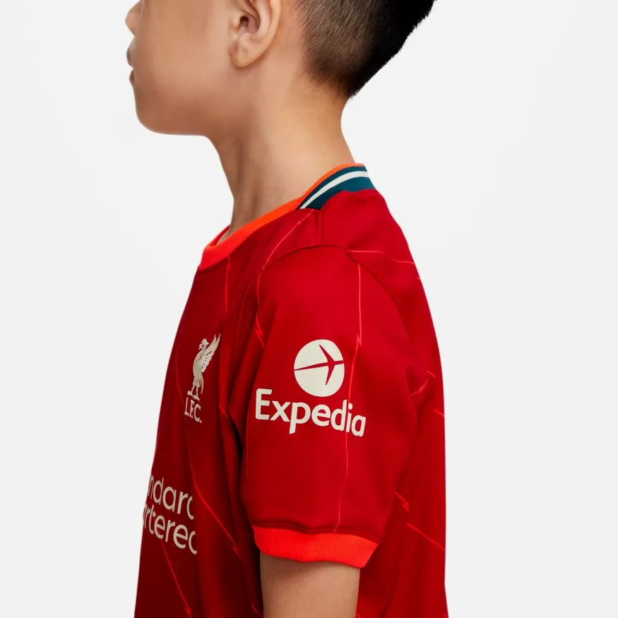 Nike 2021-22 Liverpool Little Kids' Soccer Kit
