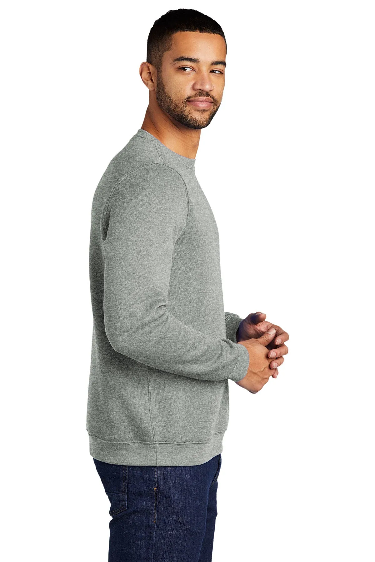 Nike Club Fleece Custom Crews, Dark Grey Heather