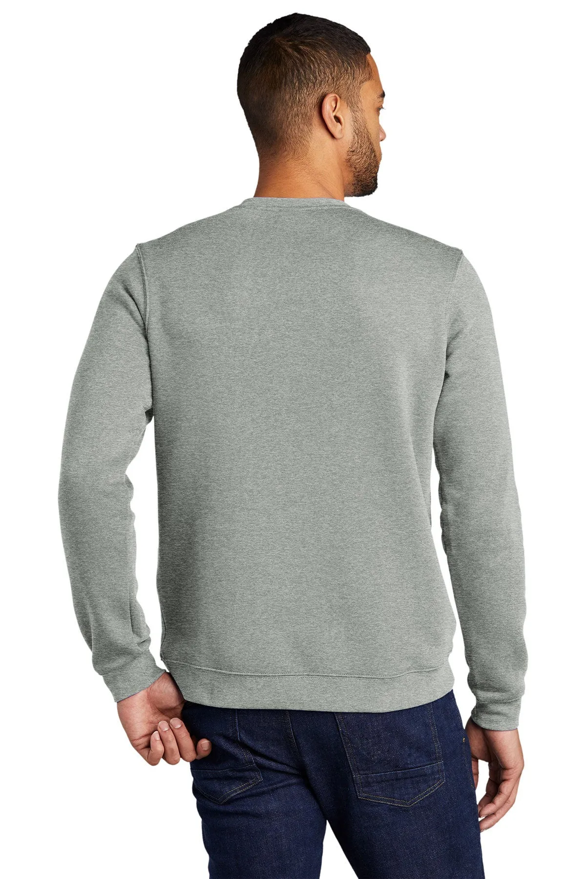 Nike Club Fleece Custom Crews, Dark Grey Heather