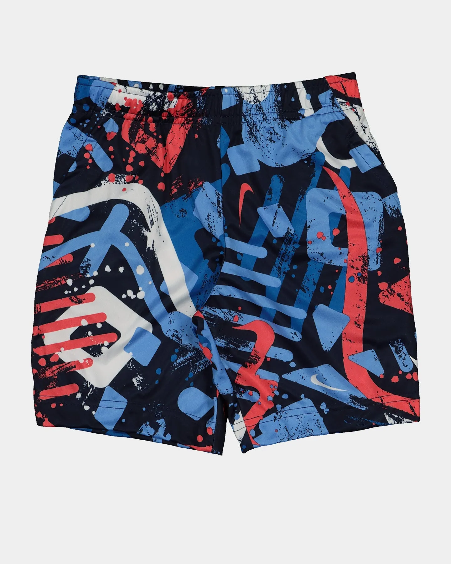 Nike Kid's Dri-Fit Thrill All Over Print Shorts Midnight Navy
