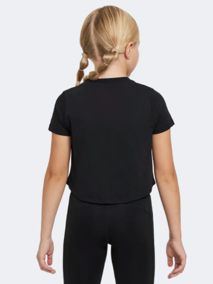 Nike Pro Girls Lifestyle T-Shirt Black