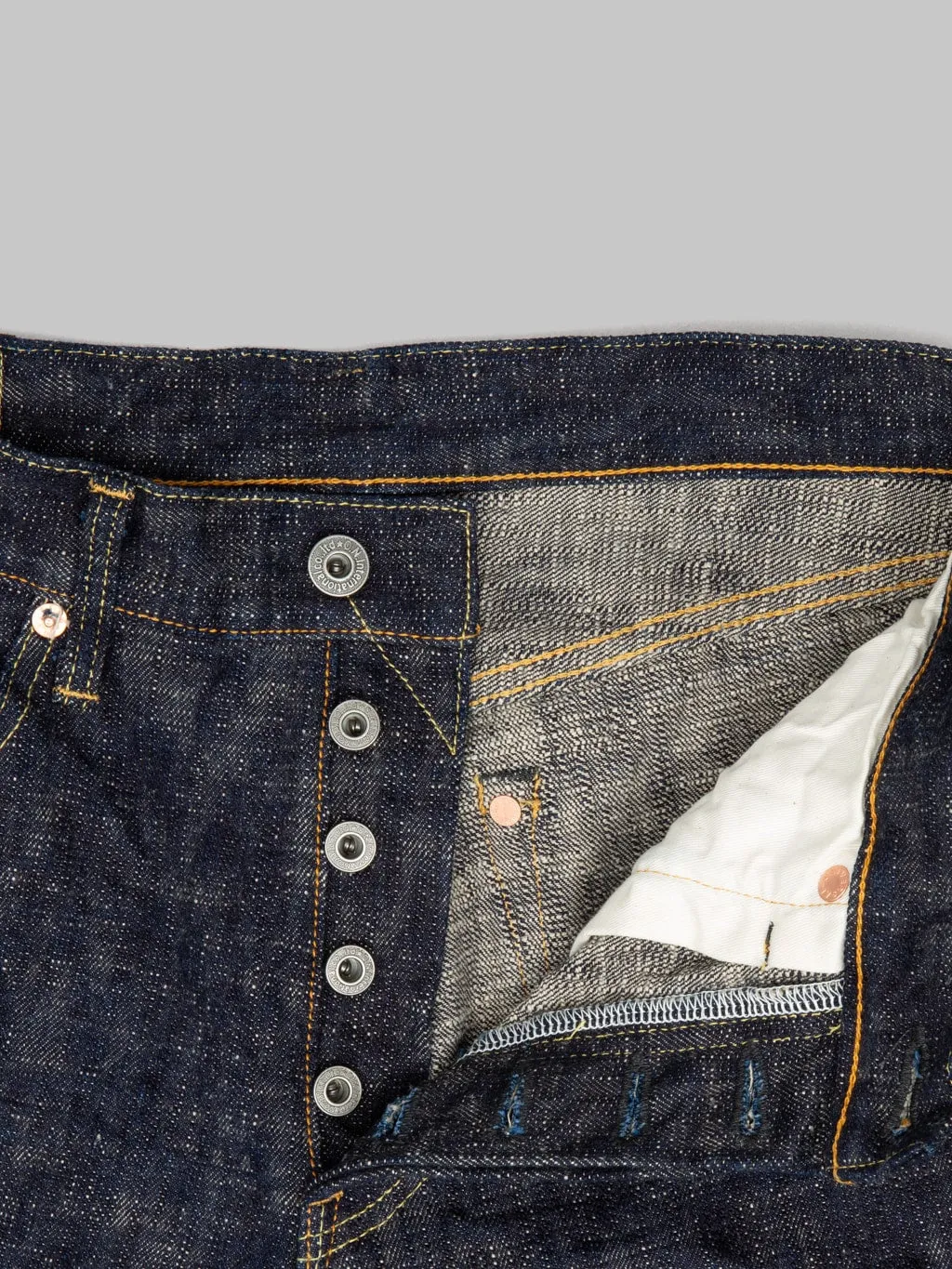 ONI Denim 246 "Kasuri" 17oz Neat Straight Jeans
