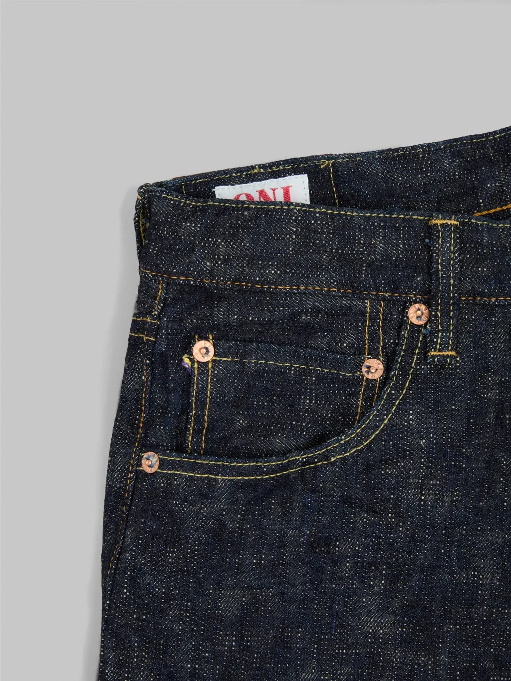 ONI Denim 246 "Kasuri" 17oz Neat Straight Jeans