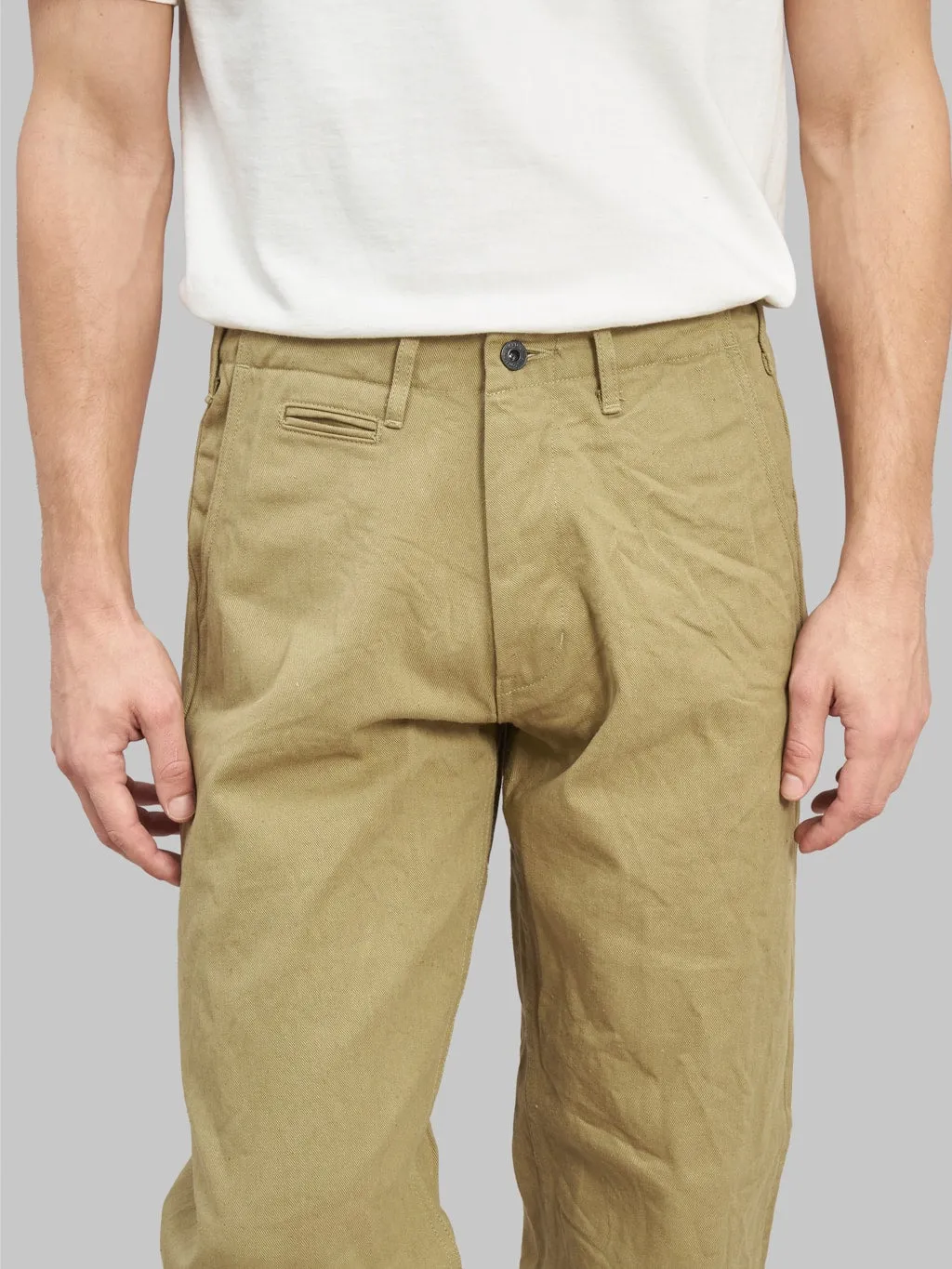ONI Denim 777-BRD "British Drill" Wide Trousers