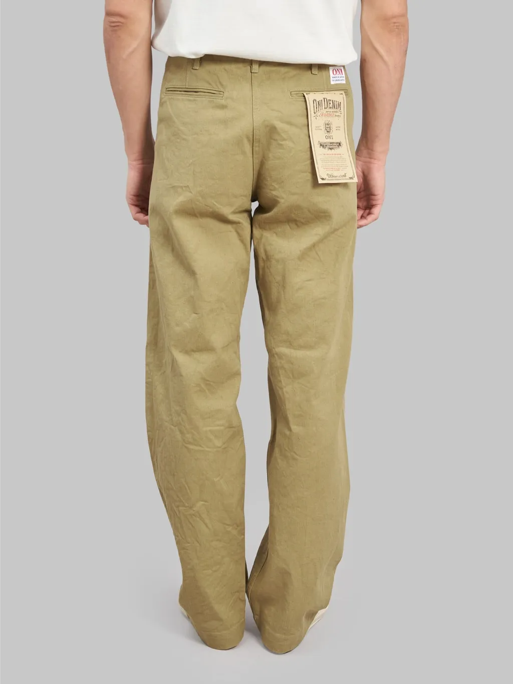 ONI Denim 777-BRD "British Drill" Wide Trousers