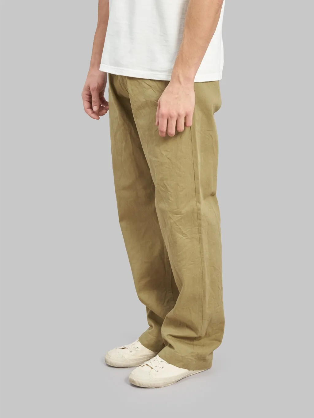 ONI Denim 777-BRD "British Drill" Wide Trousers
