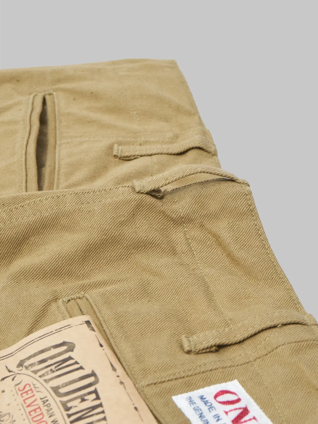 ONI Denim 777-BRD "British Drill" Wide Trousers