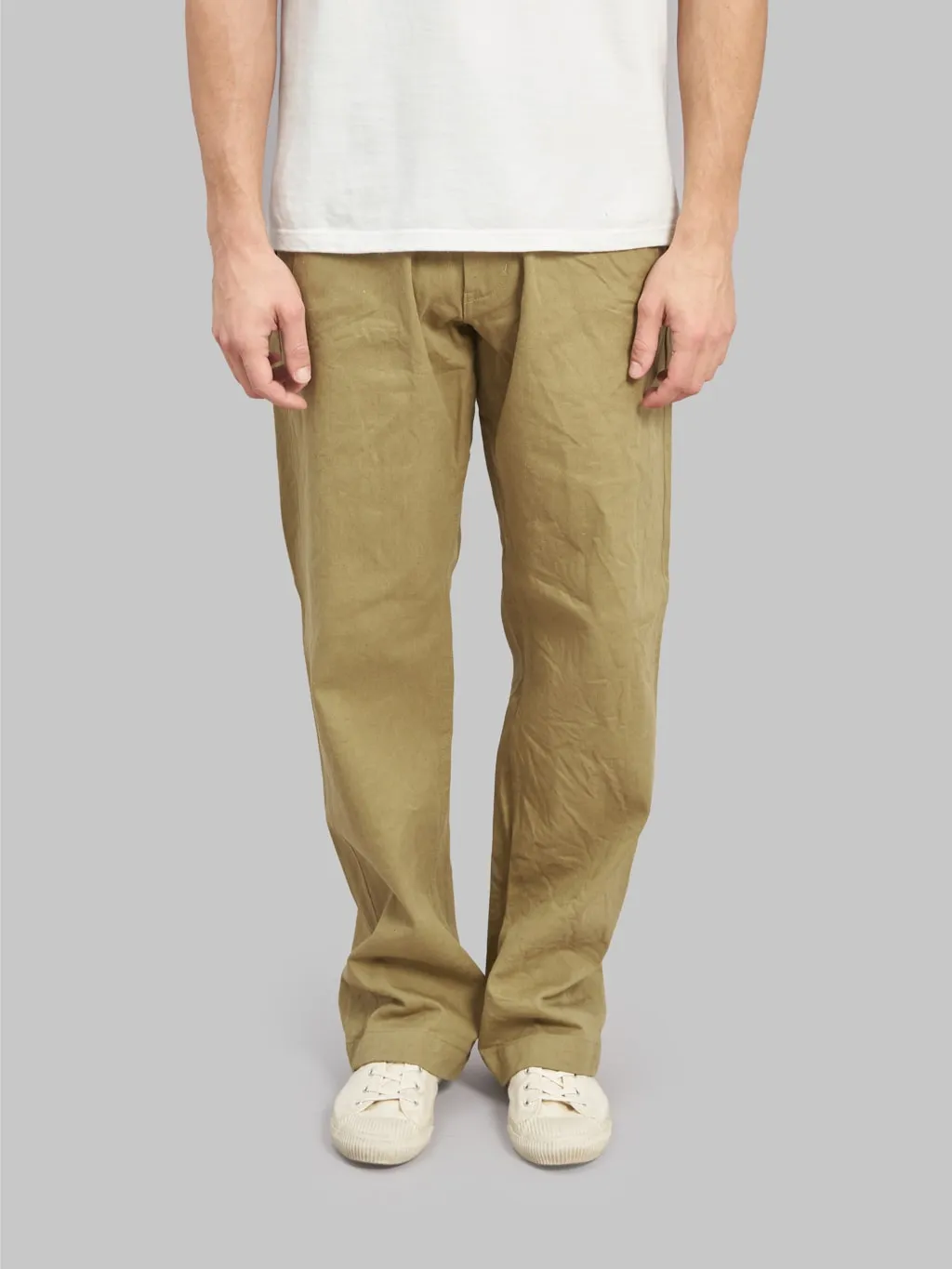 ONI Denim 777-BRD "British Drill" Wide Trousers