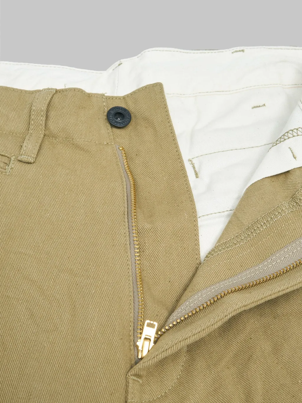 ONI Denim 777-BRD "British Drill" Wide Trousers