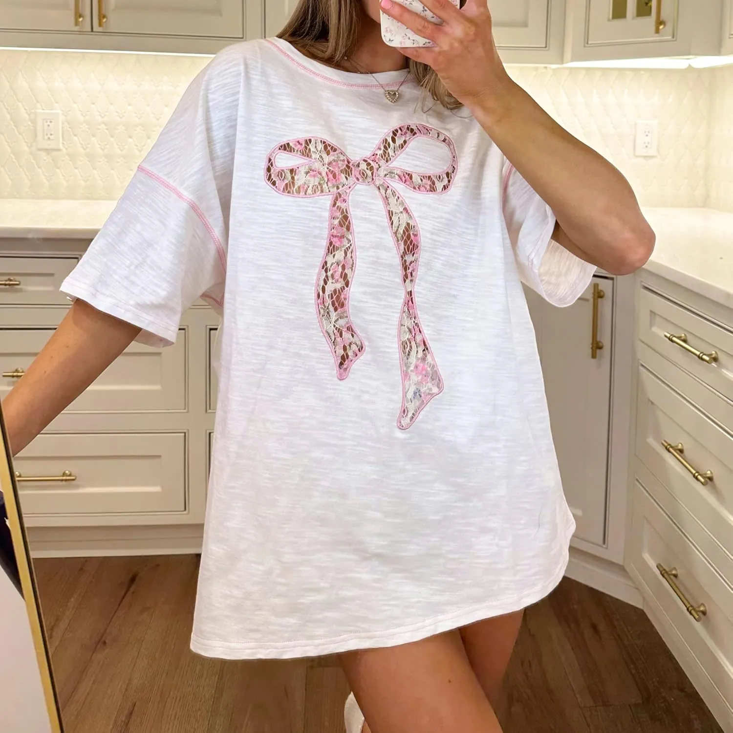 Oversized Graphic Tshirts for Women Teen Girls Y2k Short Sleeve Crewneck Graphic Tee Loose Shirt Summer Streetwear