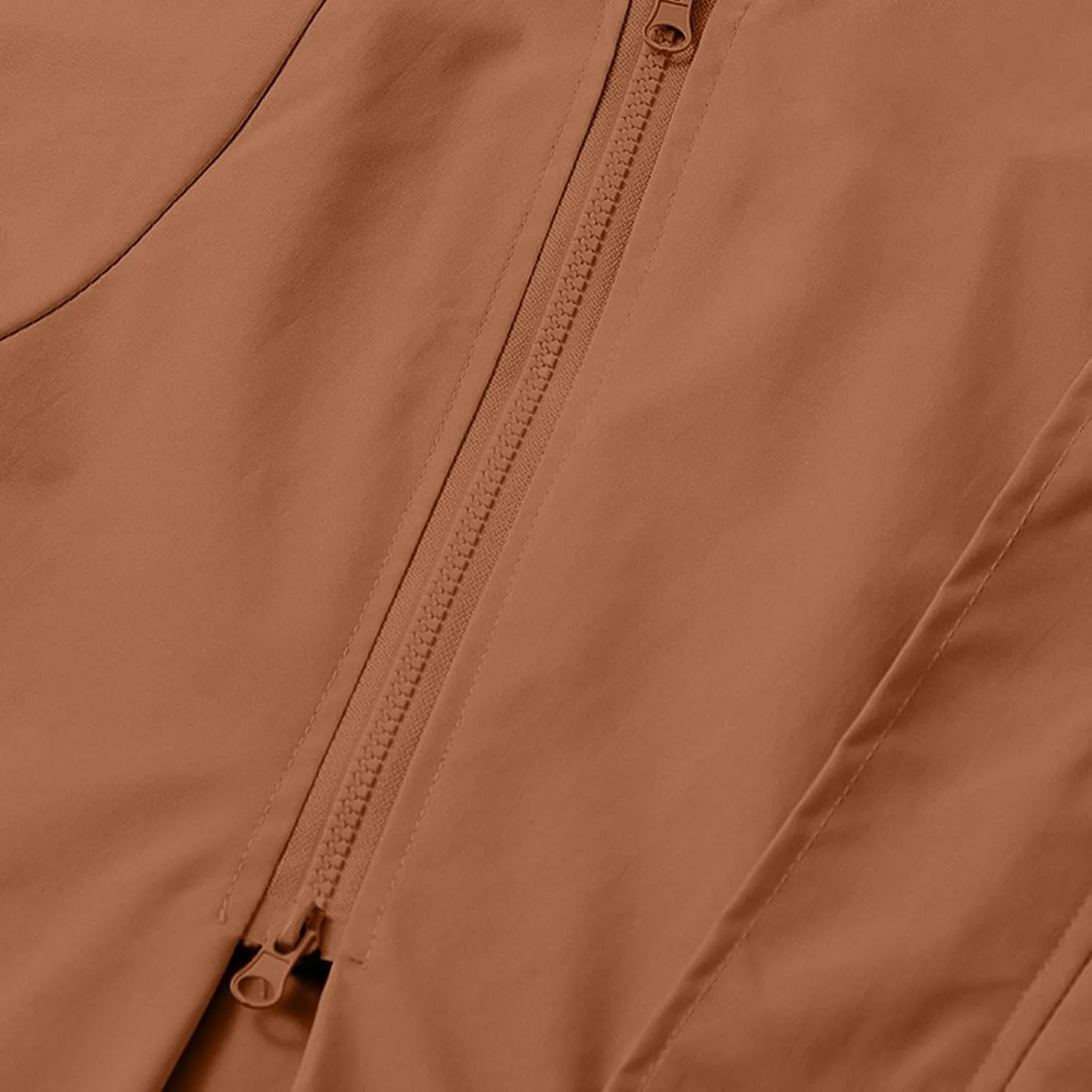 Oversized Waterproof Rain Jacket for Women Full Zip Up Lightweight Rain Coat Outdoor Windbreaker Hooded Coats