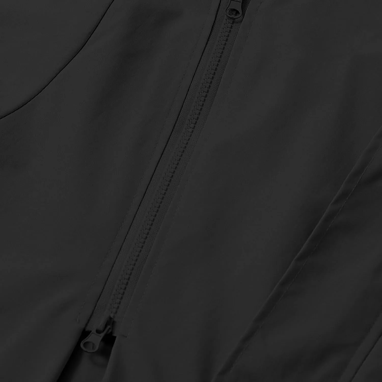 Oversized Waterproof Rain Jacket for Women Full Zip Up Lightweight Rain Coat Outdoor Windbreaker Hooded Coats