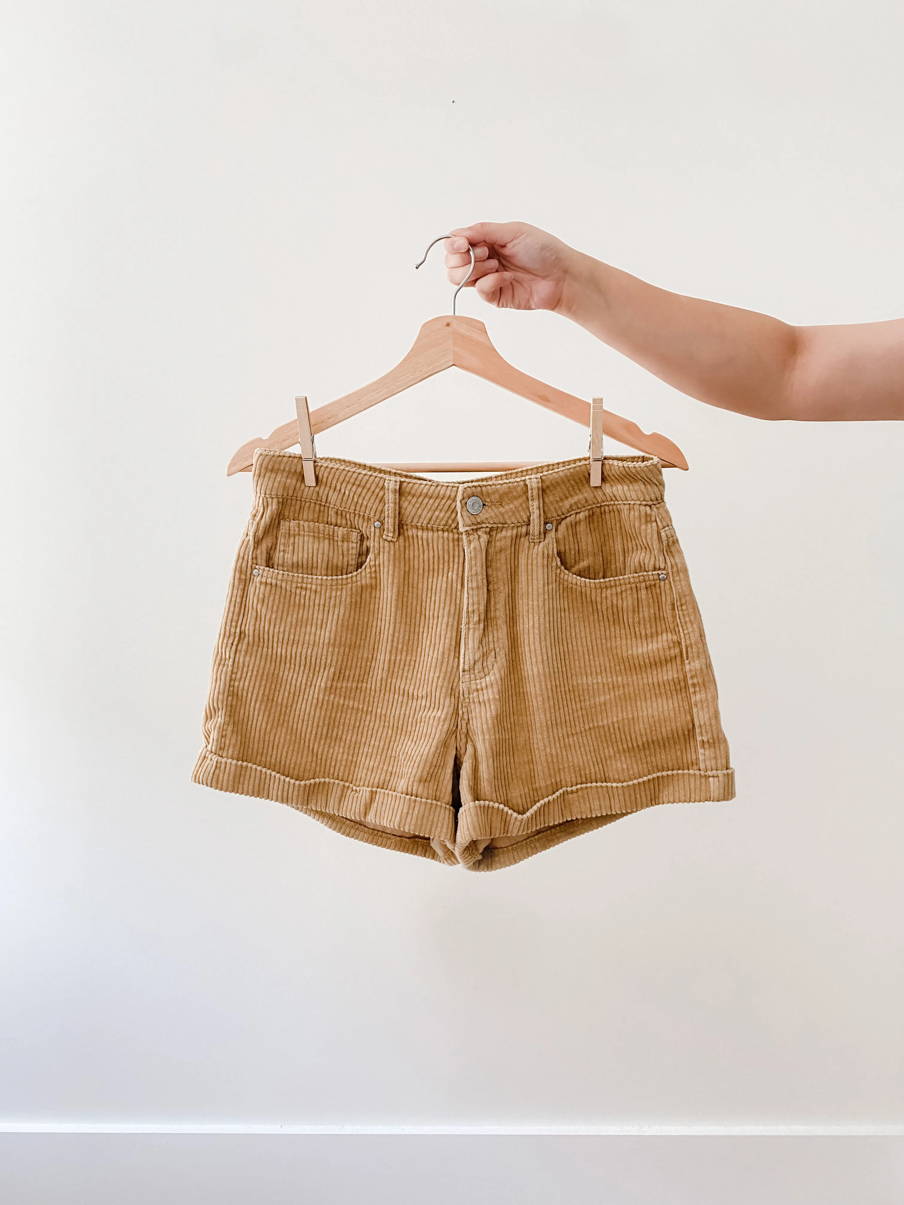 PacSun Corduroy Mom Shorts (30")