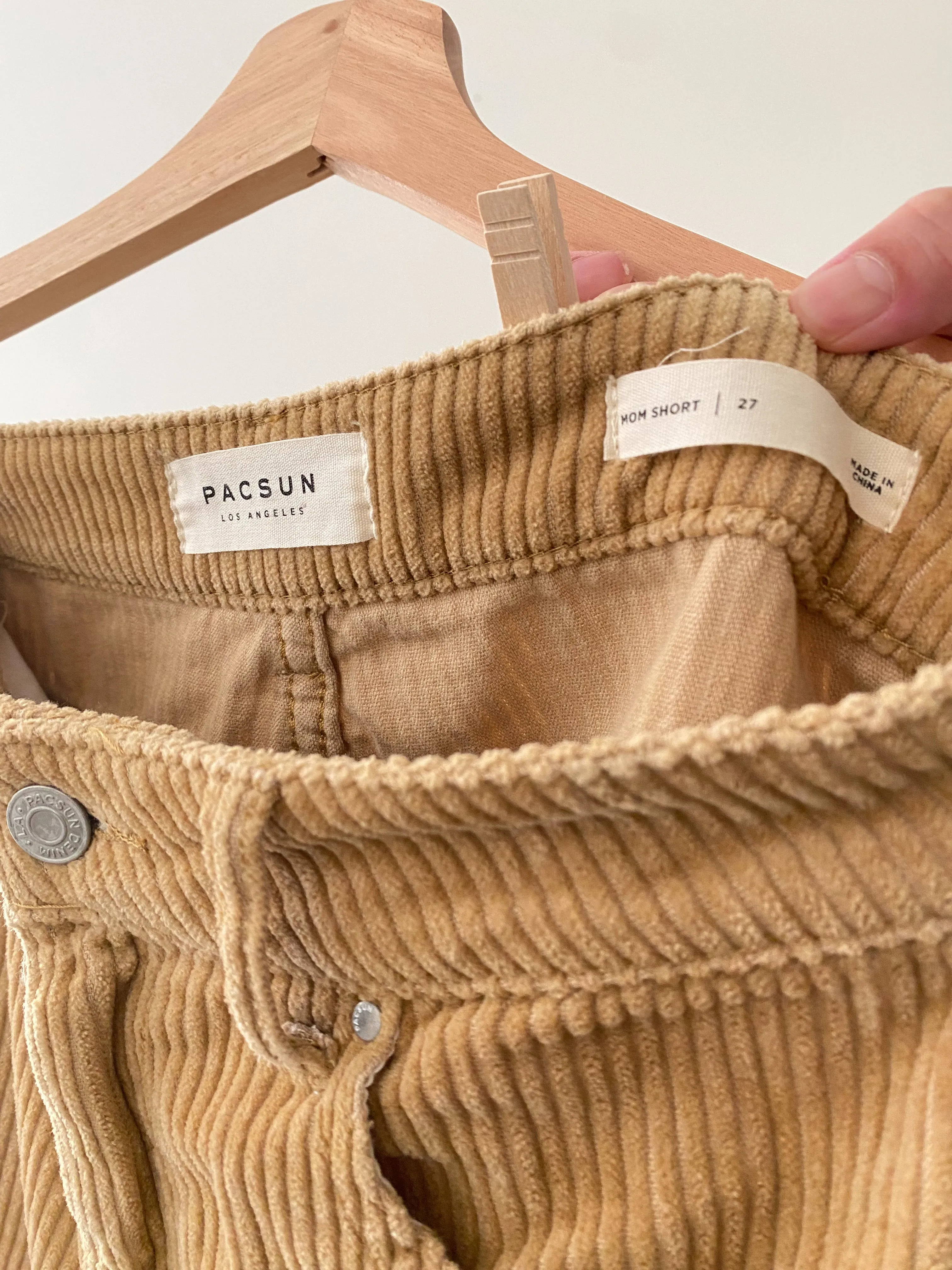 PacSun Corduroy Mom Shorts (30")