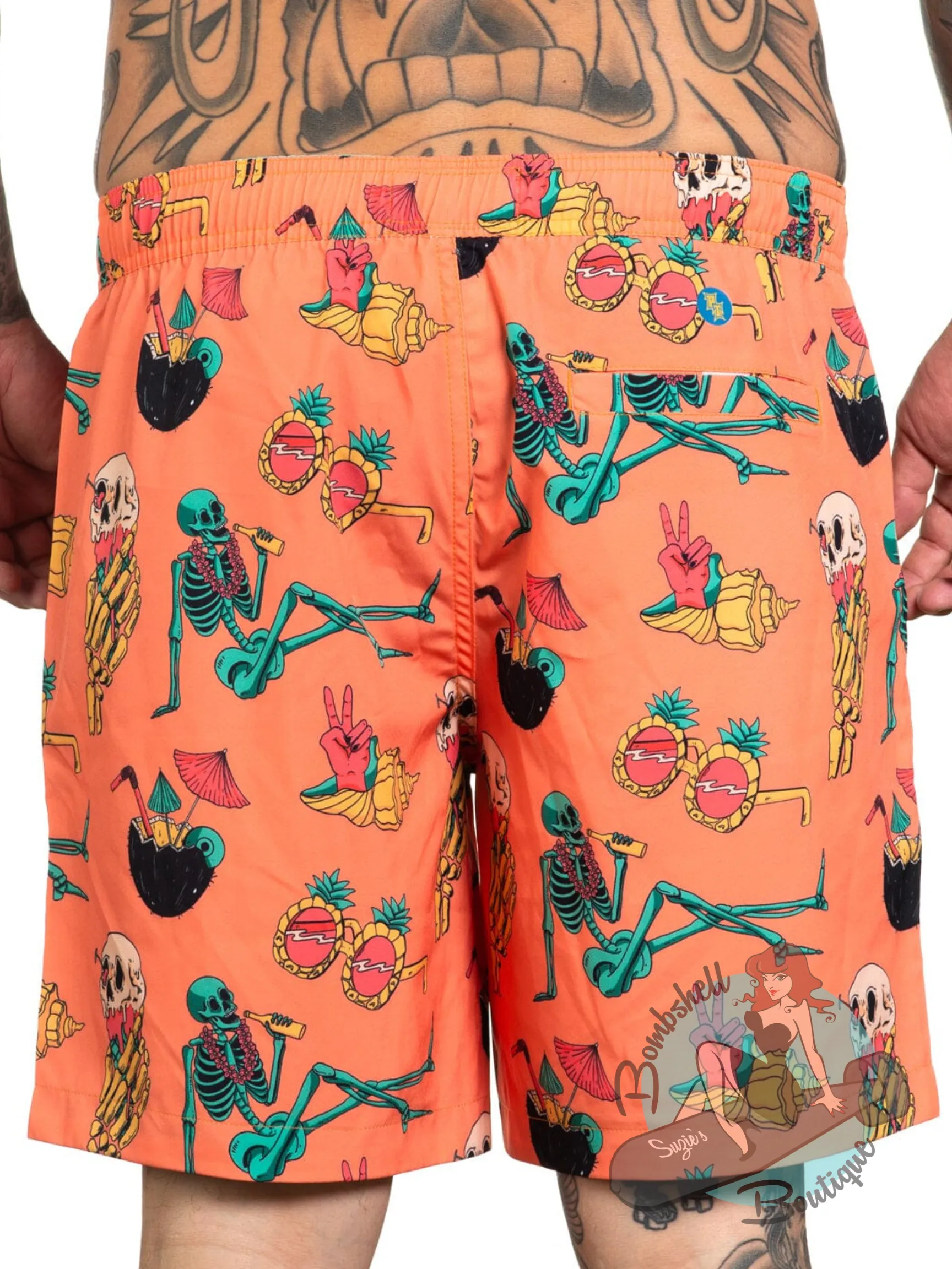 Pardy Time Pooka Pardy Men's Board Shorts
